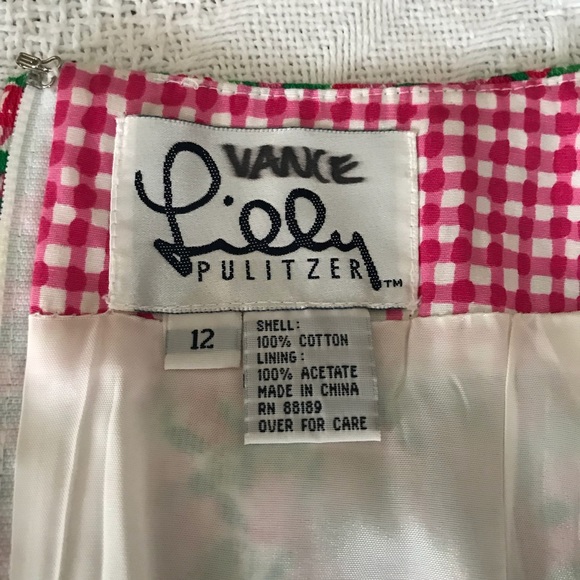 Lilly Pulitzer Classic Girls Short Skirt - Picture 5 of 6